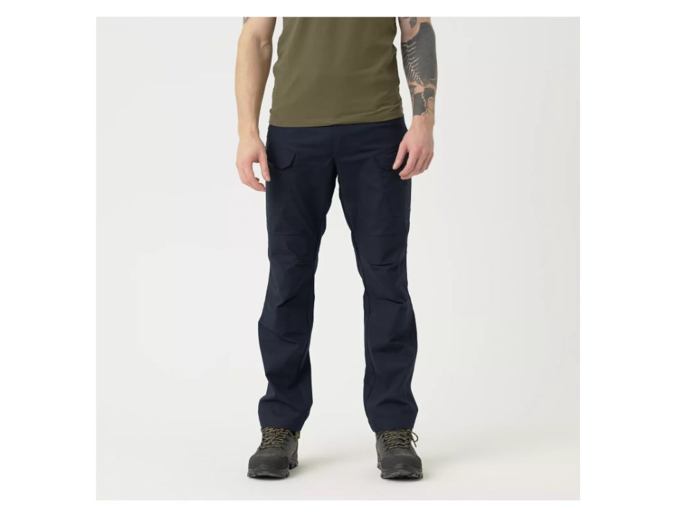 PANTALONI MODEL UTP - POLYCOTTON STRETCH RIPSTOP - NAVY BLUE - imagine 2